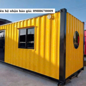 Container Văn Phòng Bất Động Sản Thiết Kế M6
